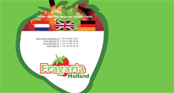 Desktop Screenshot of fragariaholland.nl